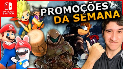 PROMOÇÕES DA SEMANA NO NINTENDO SWITCH! | ATÉ 90% DE DESCONTO | ABRIL 4.0