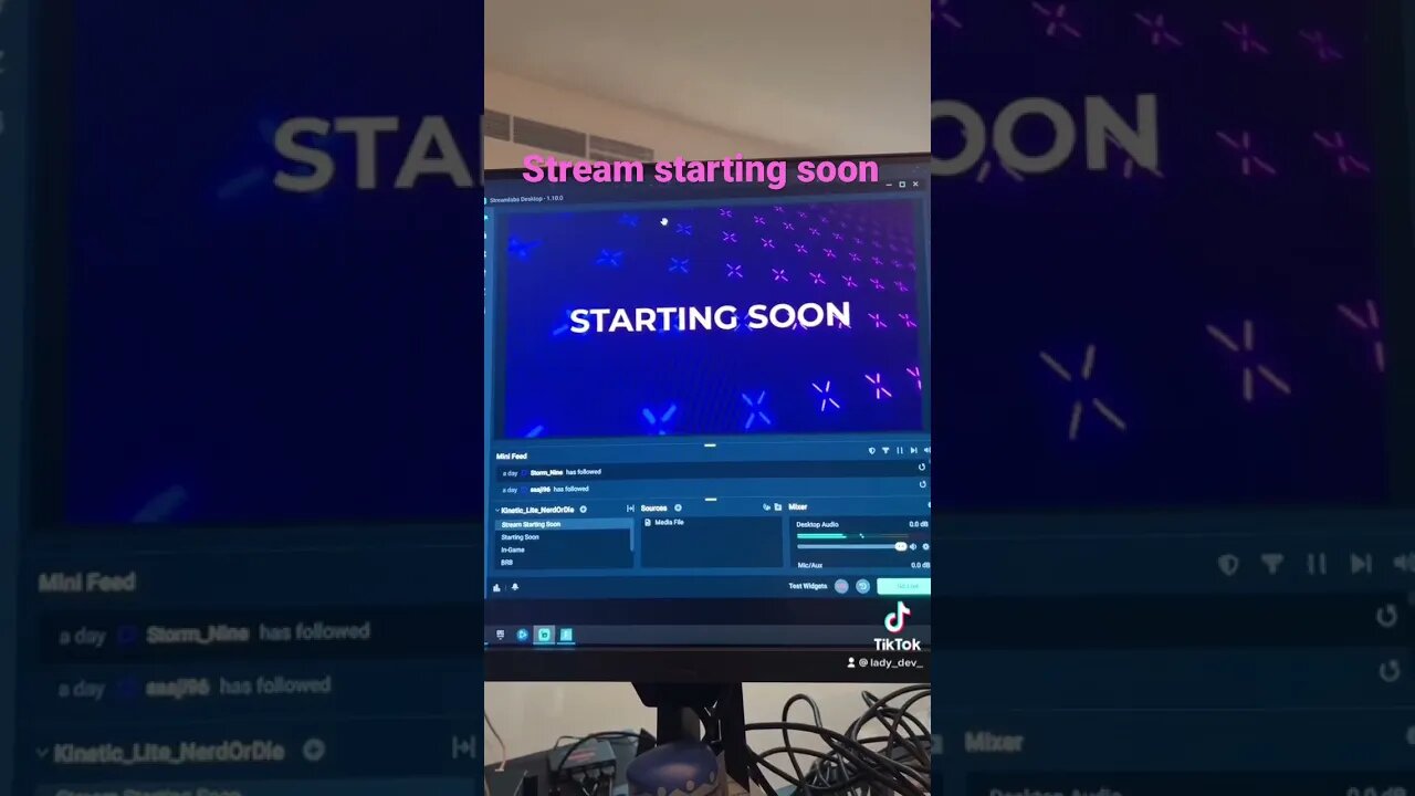 Twitch stream starting soon!