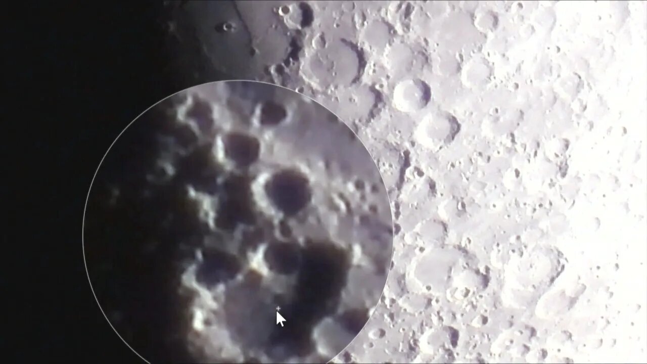 Ancient Ruins and Pyramids Along the Moon's Terminator Line?