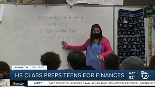 Finance class at San Marcos HS gives teens a taste of adulthood