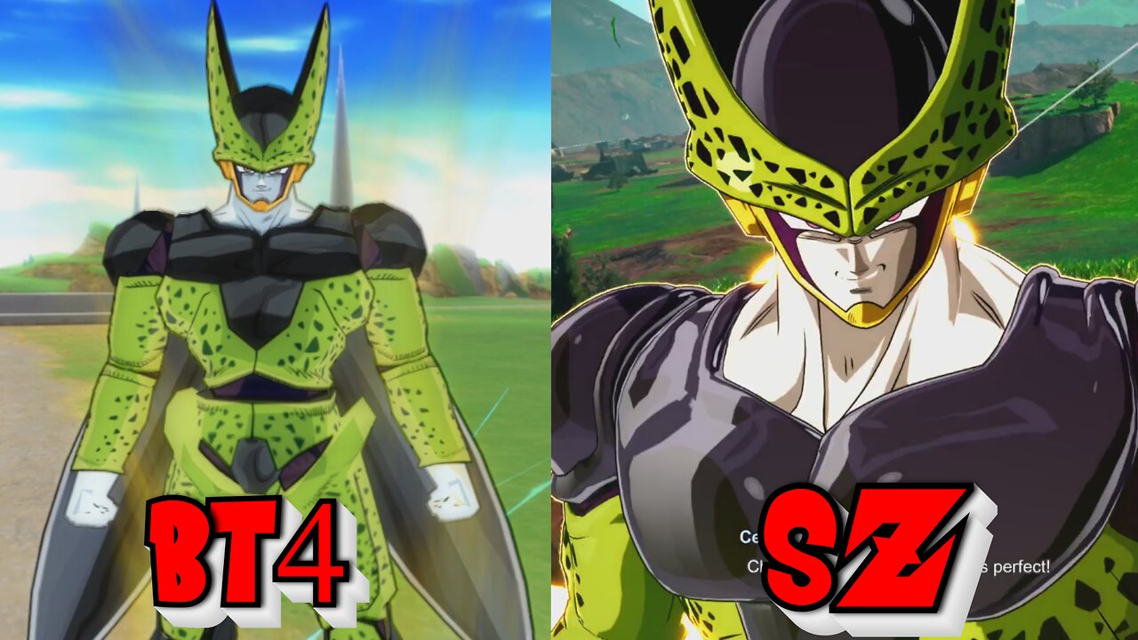 Cell - Dragon Ball Sparking Zero VS Budokai Tenkaichi 4