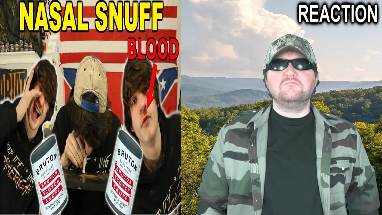 Trying NASAL SNUFF! (20k) REACTION!!! (BBT)