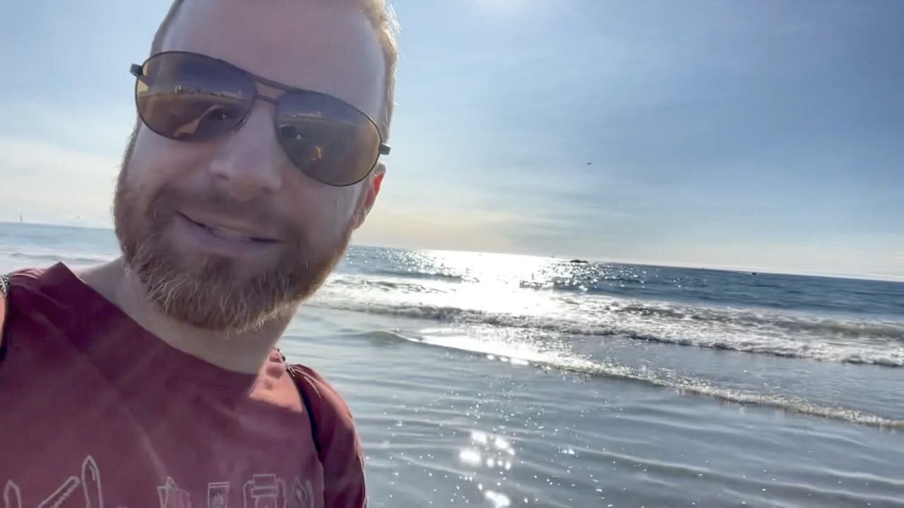 Beach day! Okay, beach half-hour. (Pre-recorded / Test)