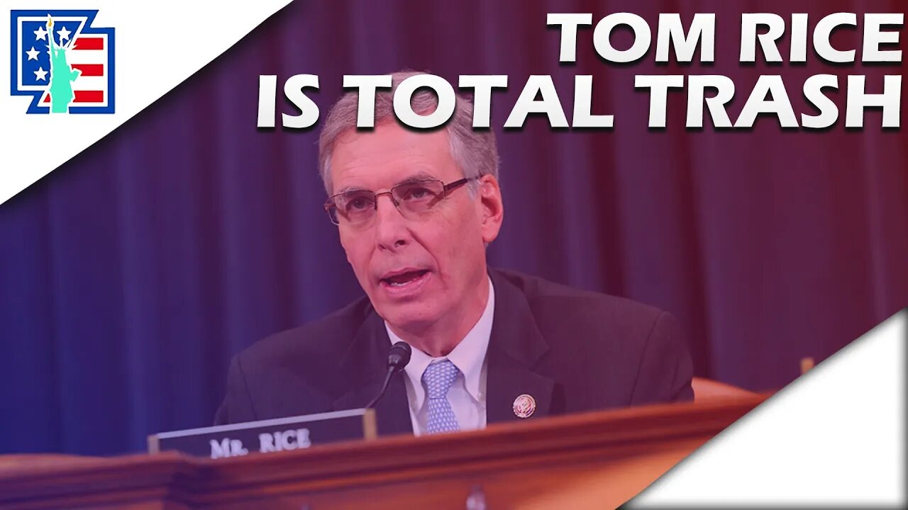 Why Tom Rice IS TRASH! | South Carolina 7th Primary Analysis