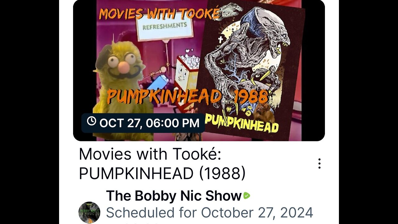 Movies with Tooke: pumpkinhead (1988)