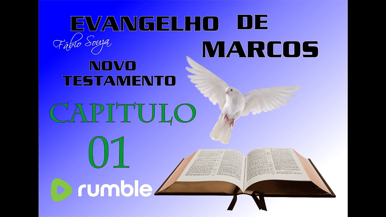 EVANGELHO DE MARCOS CAPÍTULO 01 NOVO TESTAMENTO