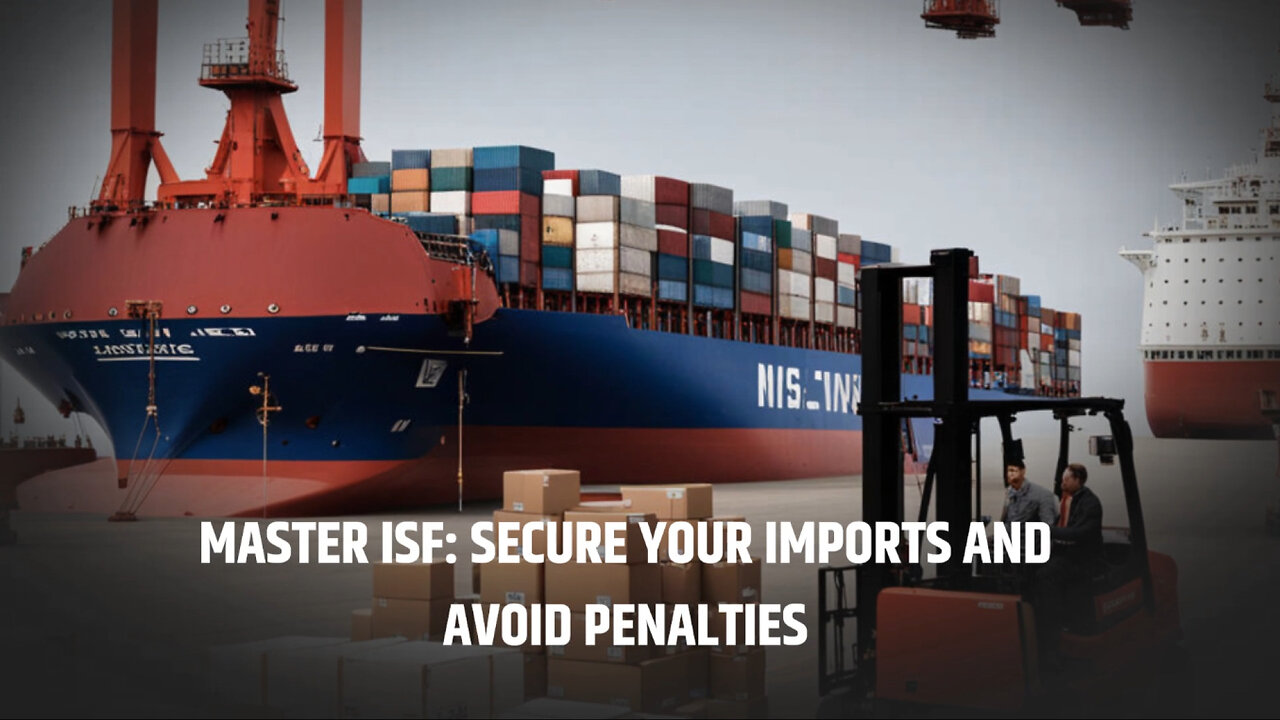 Mastering ISF: Navigating Customs Regulations for Risk-Free Imports