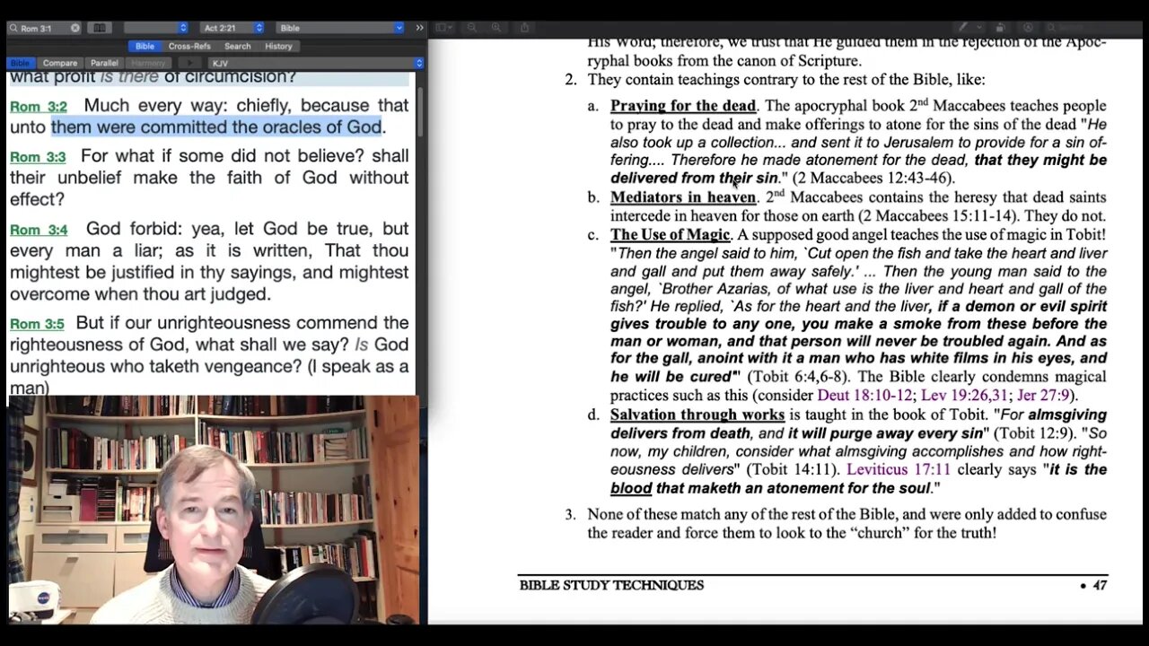 Lesson 5f - Apocrypha and Summary of the Bible