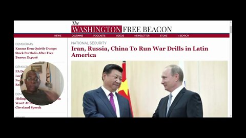 Trouble For America? Iran Russia and China Conducting Military Exercises in Venezuela