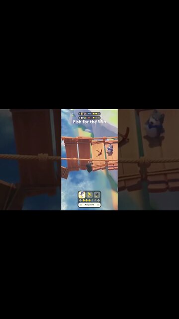 Nailed her with a fish for the win #partyanimals