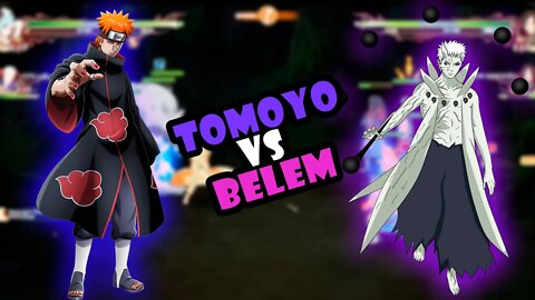 TomoyoSan VS Belem - Você não está critando você não está combando #NarutoOnline #3MilhõesdeFC