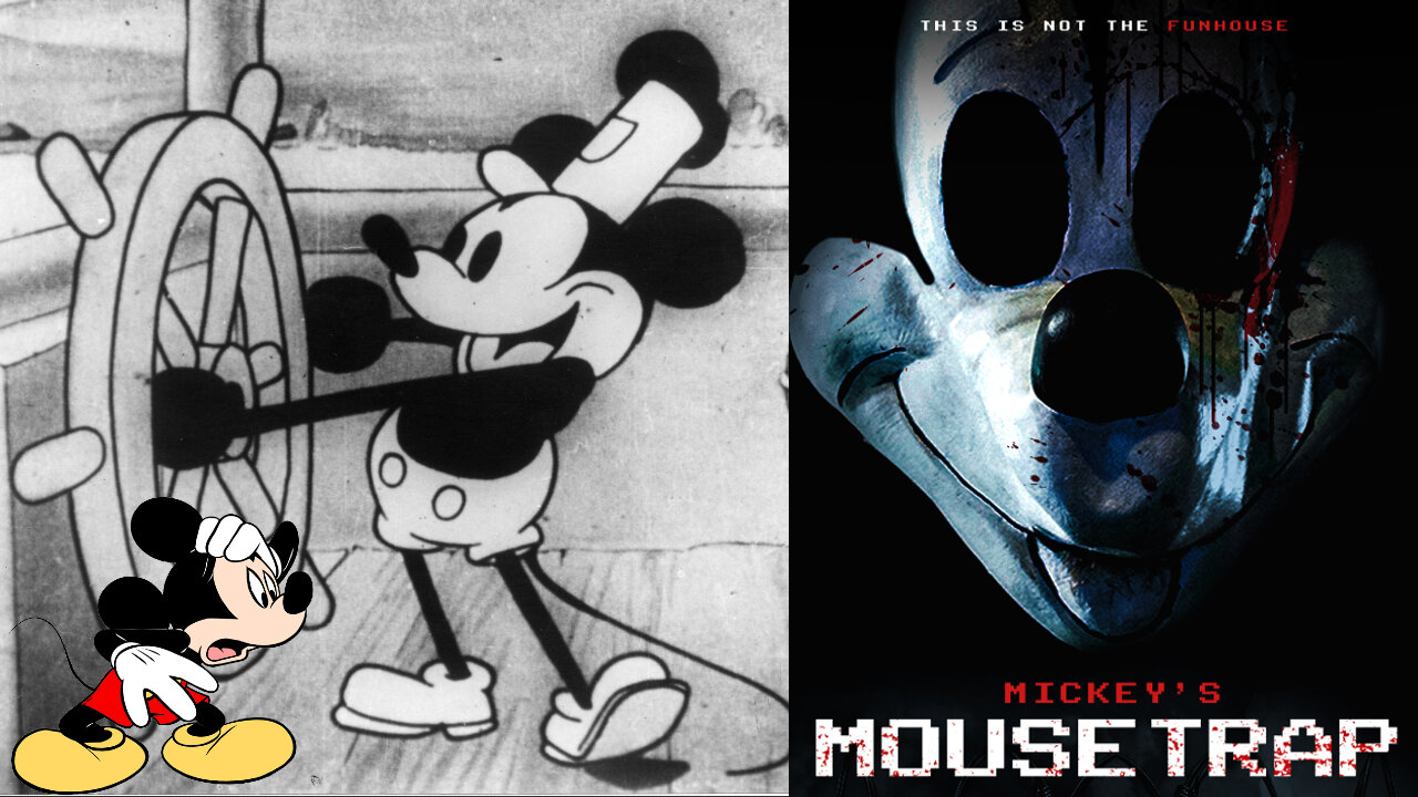 Mickey Turns Into An Evil Mouse As Steamboat Willie Enters Public Domain