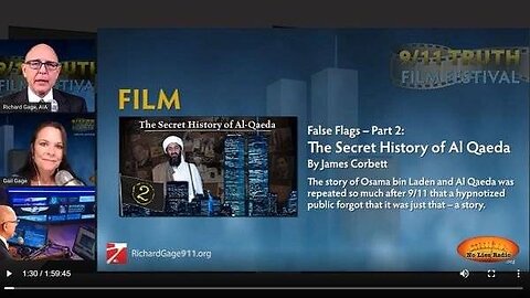 Theater 7 FILM: False Flags: The Secret History of Al Qaeda by James Corbett