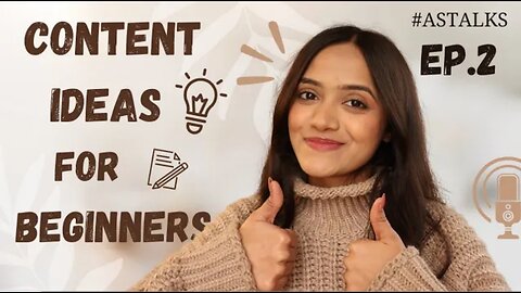 #ASTALKS EP.2 Creative Content Ideas 💡 for Beginners in 2024 #content #video