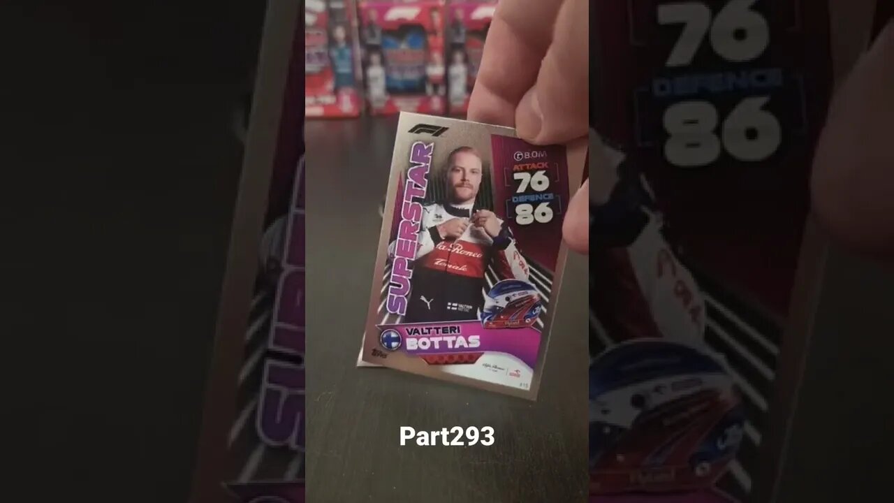 Topps Turbo Attax 2022 F1 Formula1 opening unboxing FRENCH GP2022