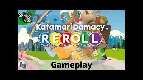 Katamari Damacy Reroll Gameplay on Xbox Gamepass