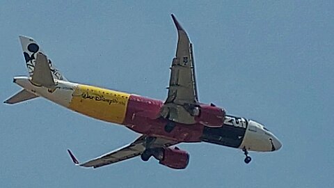 Airbus A320NEO PR-YSH Mickey Mouse vindo de Campinas para Fortaleza
