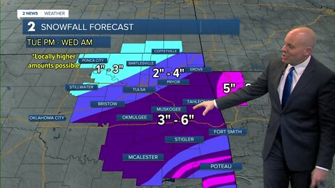 Winter Storm Warning in effect though Wednesday morning