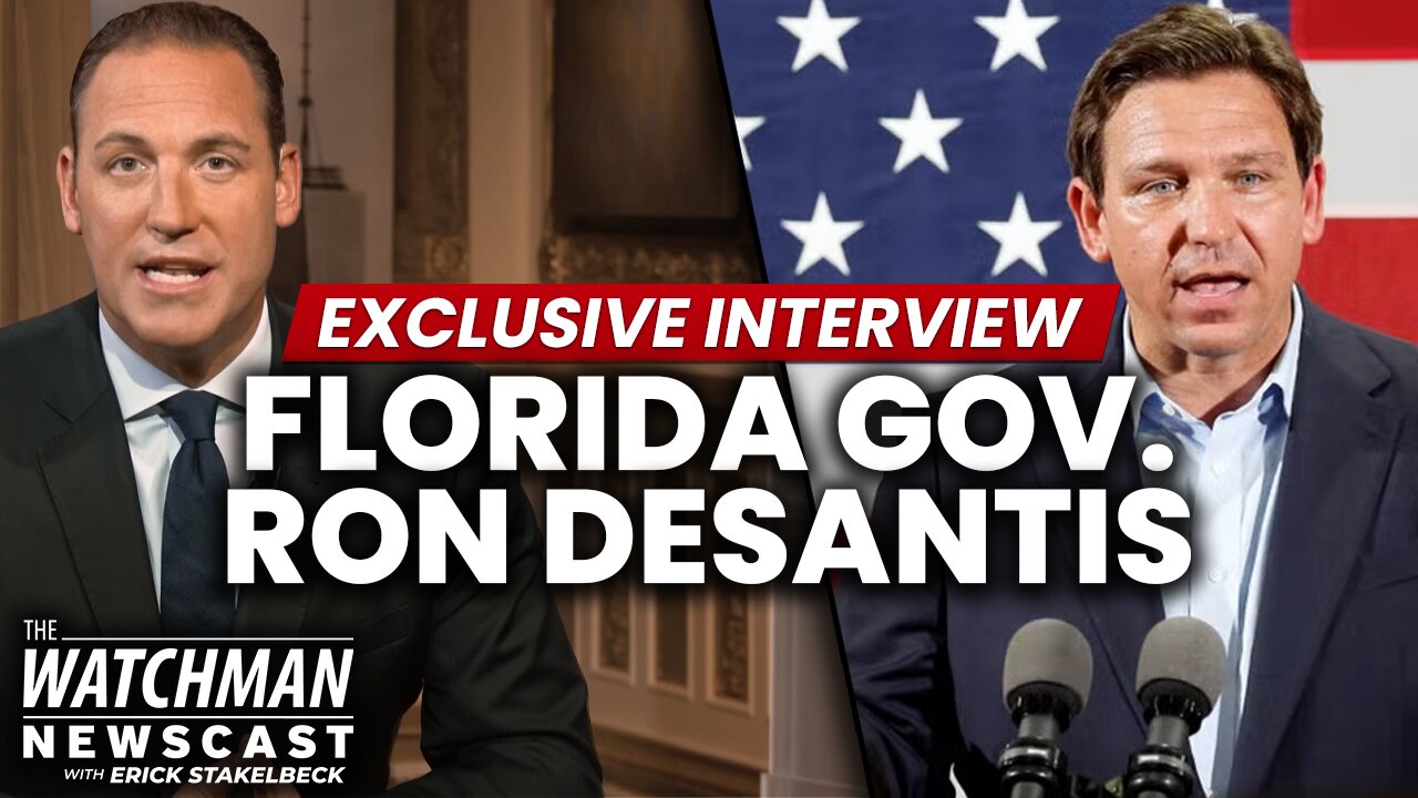 EXCLUSIVE: Governor Ron DeSantis On Florida THRIVING & Defeating “Woke” Ideology | Watchman Newscast