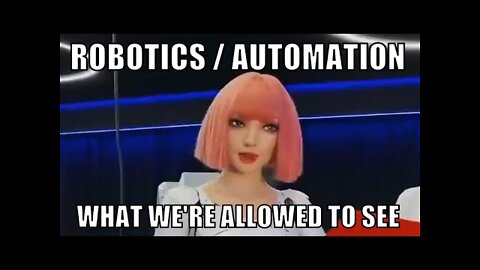 Robotics / Automation: What we're allowed to see - [03/16/2021]