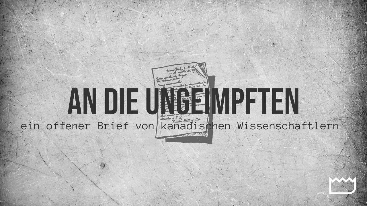 An die Ungeimpften — Ein offener Brief