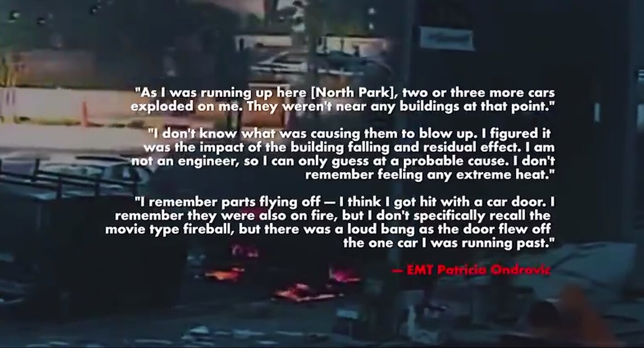 EMT 9/11: Whistle-blower testimony