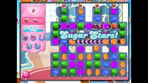 Candy Crush Level 3268 Talkthrough, 25 Moves 0 Boosters