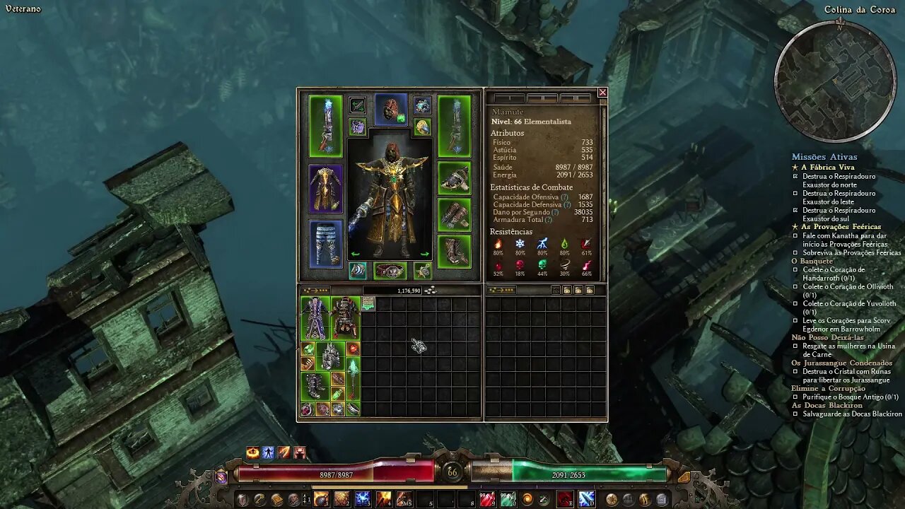 Grim Dawn (Demolitionista/Xamã) parte 14