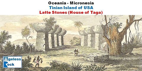 Latte Stones in Tiny Tinian