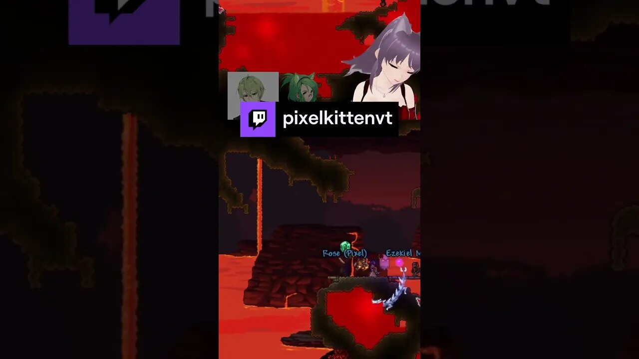 Mama warned me about guys like you. | pixelkittenvt on #Twitch #vtuber #terraria #catgirl