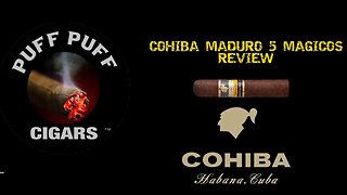 Cigar review Cohiba Maduro