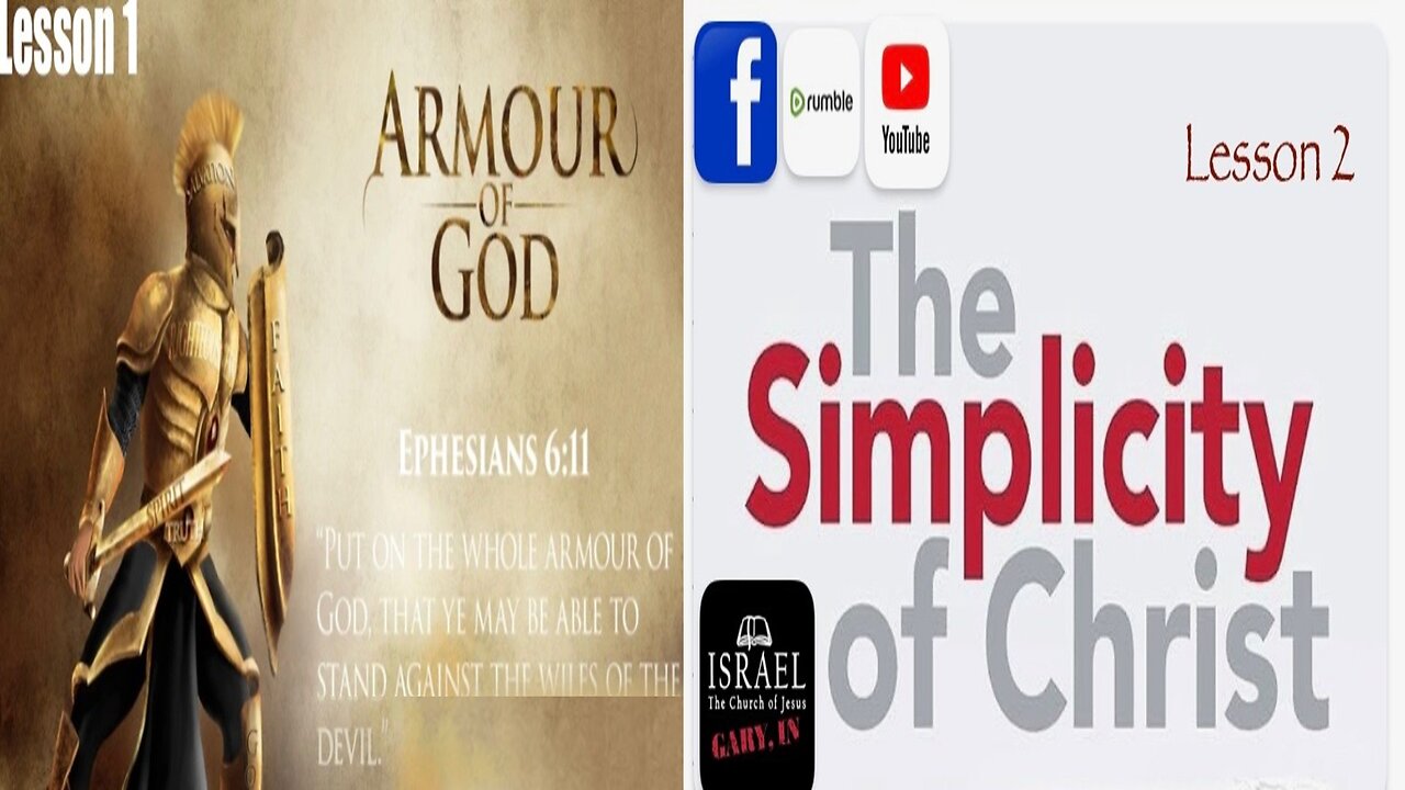 ARMOUR OF GOD / THE SIMPLICITY OF CHRIST