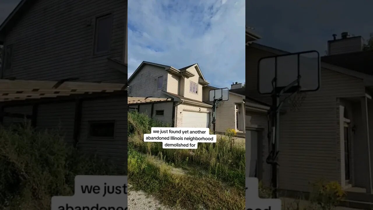 this abandoned mcmansion neighborhood in illinois was demolished for warehouses