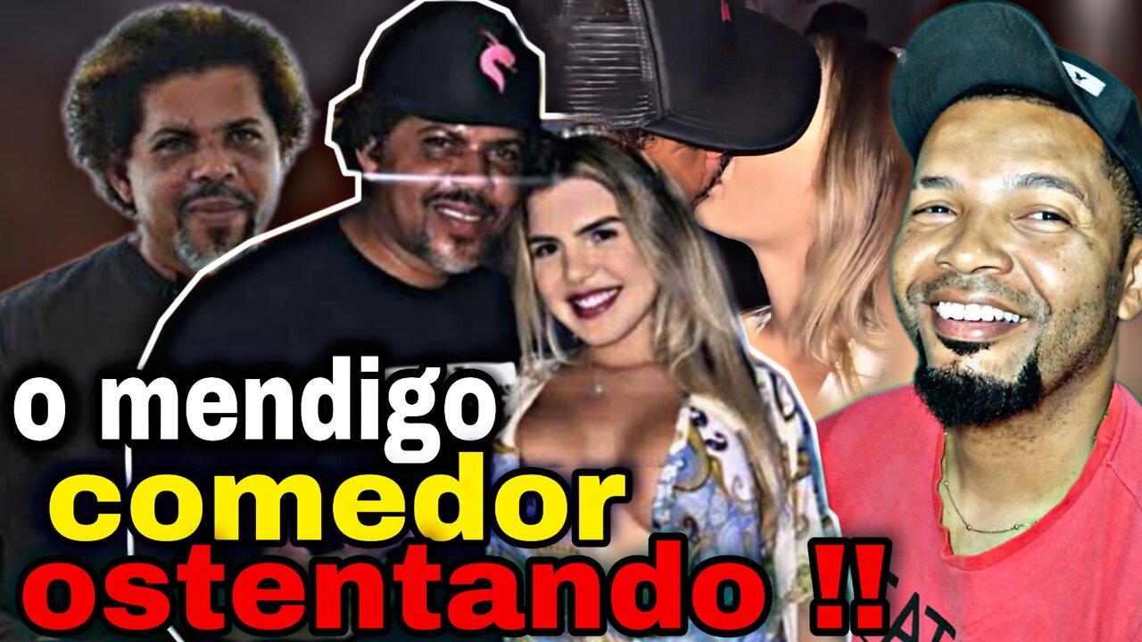 Mendigo ostentando na balada