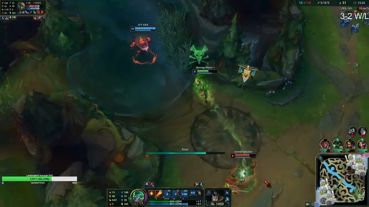 A Twitch showing off his Scripts