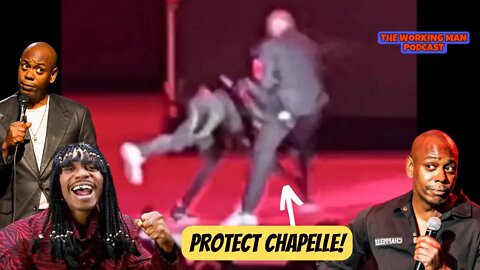 Dave Chapelle Gets Tackled During Netflix Show…The Example Has Been Set #davechappelle