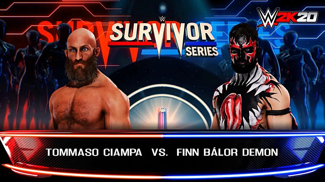 NXT Vs WWE - WWE Survivor Series (2020) - Tommaso Ciampa Vs Finn Bálor Demon - WWE 2K20 - PC 1080p