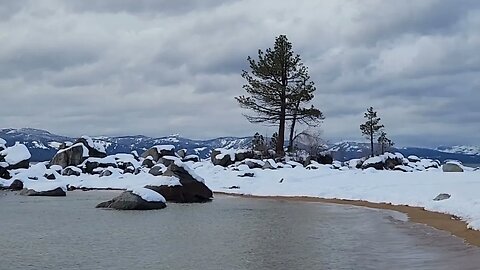 January in Lake Tahoe