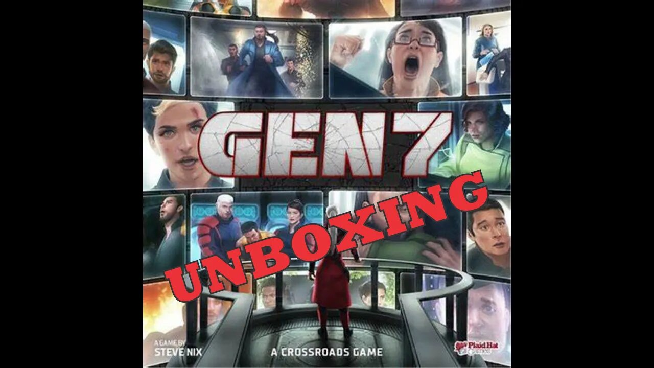 Gen7: A Crossroads Game Unboxing