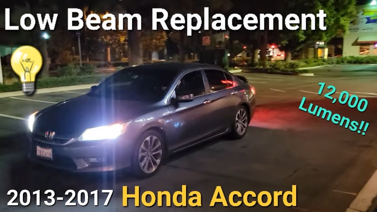 Do THIS to improve your Headlights (2013-2017) Honda Accord