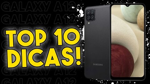 TOP 10 DICAS E TRUQUES para o Galaxy A12 que você PRECISA SABER!