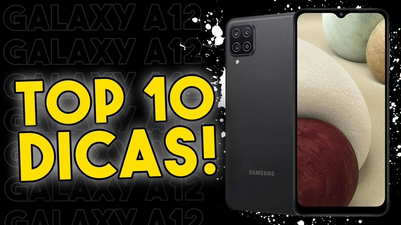 TOP 10 DICAS E TRUQUES para o Galaxy A12 que você PRECISA SABER!