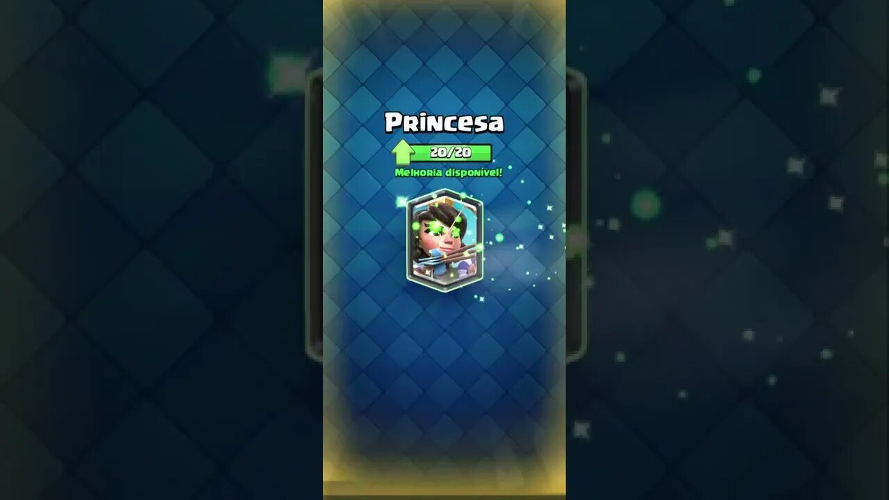PRINCESA NÍVEL MÁXIMO #shorts #clashroyal #clash #clashroyale #royale