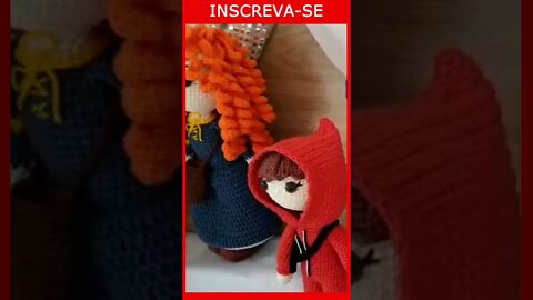 receita amigurumi grátis passo a passo #shorts