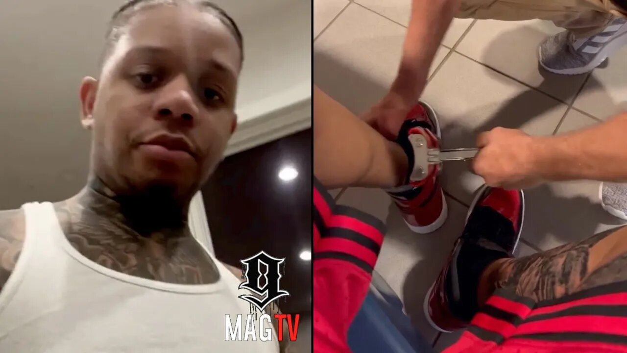 Yella Beezy Gets Ankle Monitor Removed After Endangerment Charges Dismissed! 👮🏾♂️