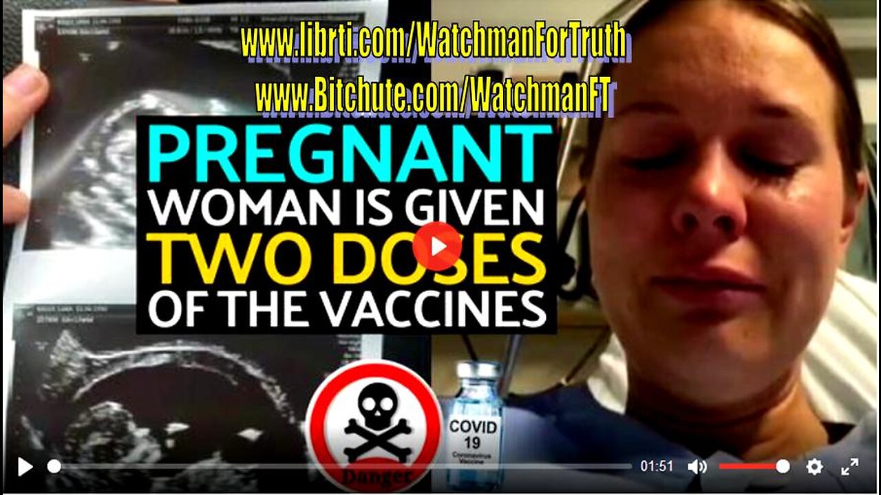 THE PREGNANT WOMAN BELIEVED IN GOVERNMENT PROPAGANDA AND TOOK TWO DOSES OF VACCINES