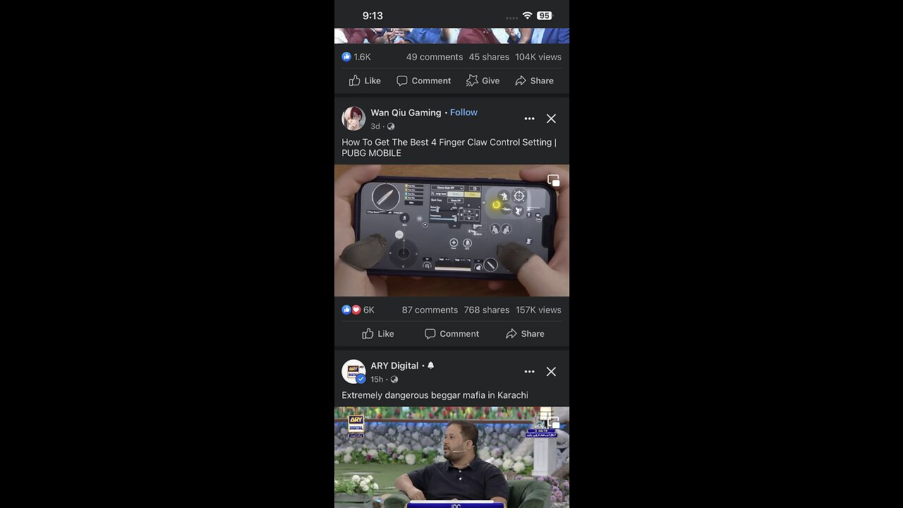 PUBG mobile video reflex