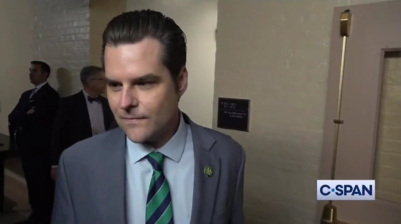 Matt Gaetz: Irish McCarthy Loses His Temper Sometimes