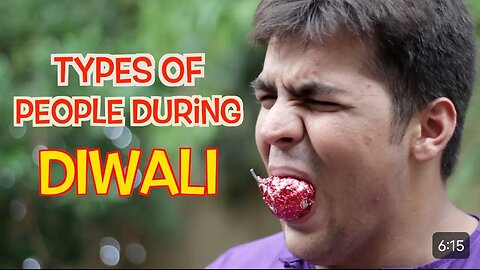 Types of people during Diwali