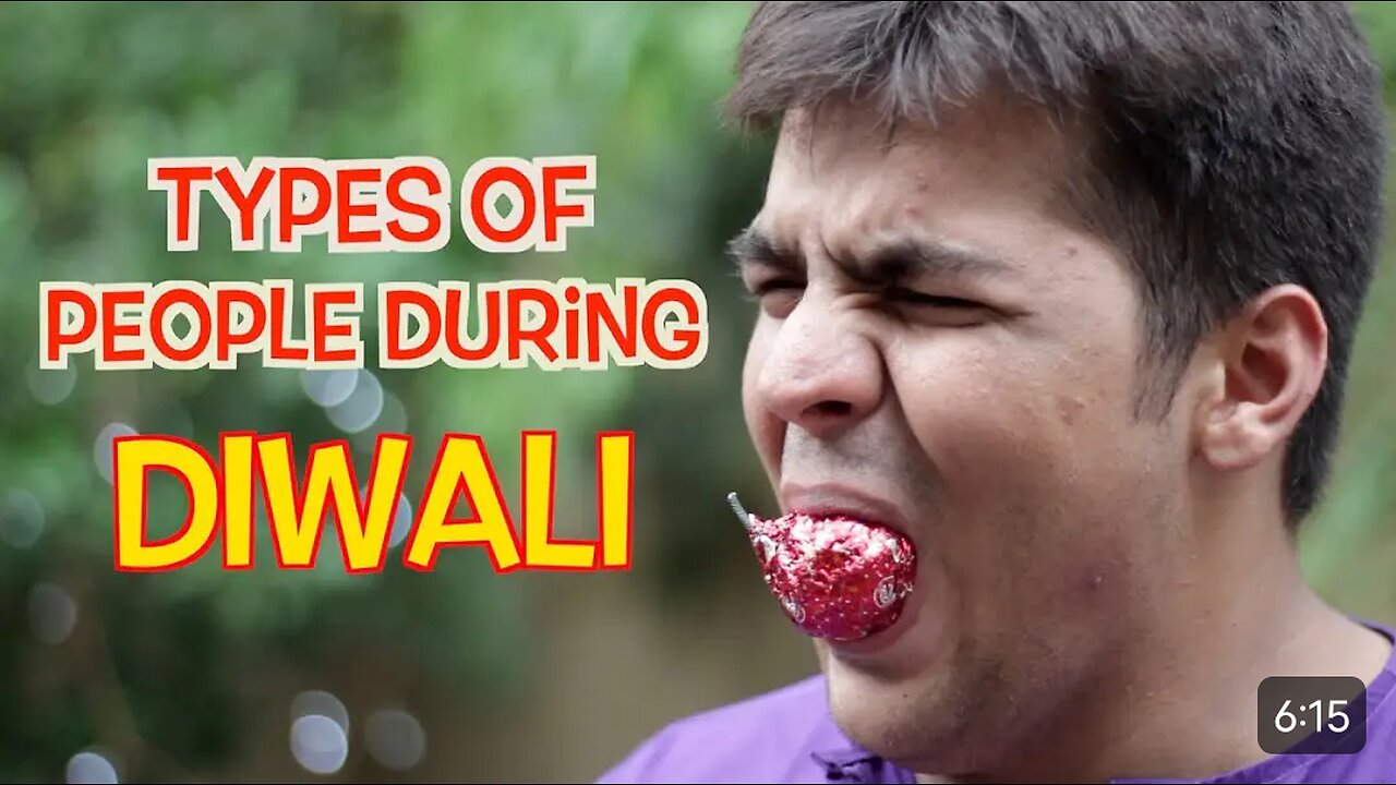 Types of people during Diwali